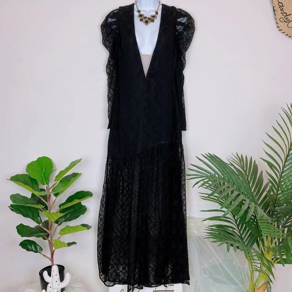 BELLEVUE THE LABEL  RAVEN MAXI DRESS - Picture 2 of 4